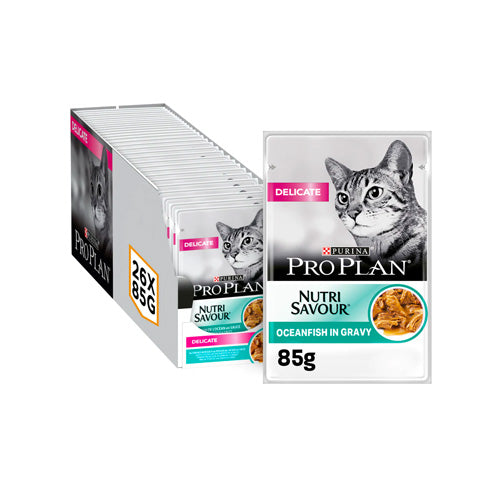 PURINA PRO PLAN® Adult NutriSavour™ Delicate Ocean Fish in Gravy