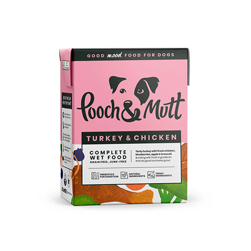 Pooch & Mutt Turkey & Chicken Dog Wet Food