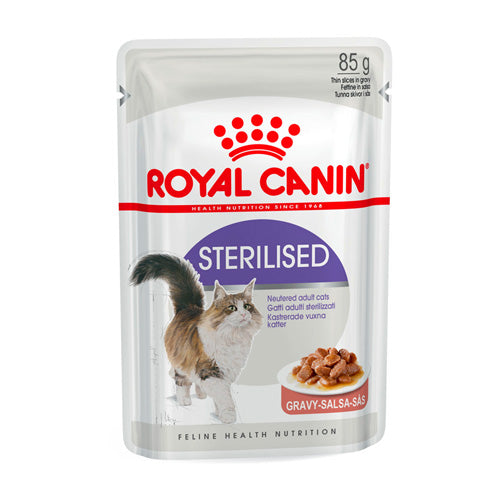 ROYAL CANIN® Feline Health Nutrition Sterilised Gravy Wet Food