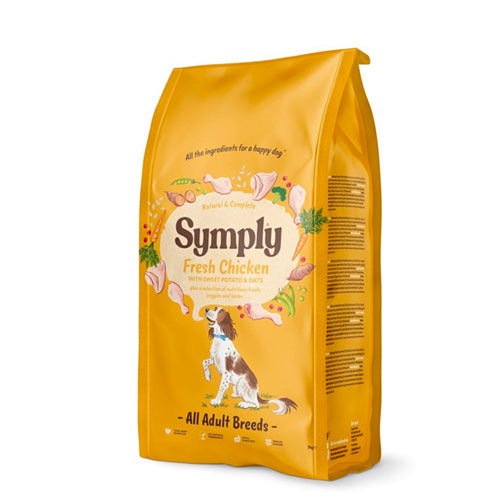 Symply Adult Fresh Chicken with Sweet Potato and Oats Dry Dog Food