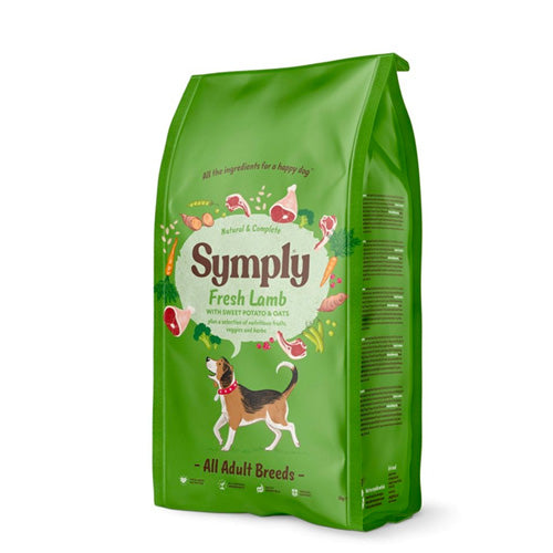Symply Adult Fresh Lamb with Sweet Potato and Oats Dry Dog Food