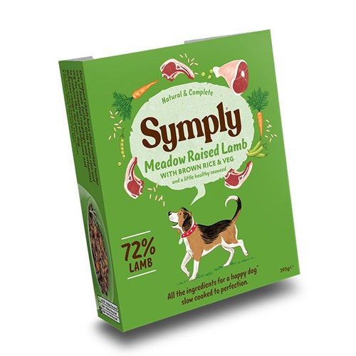 Symply Adult Meadow Raised Lamb with Brown Rice & Veg Wet Dog Food
