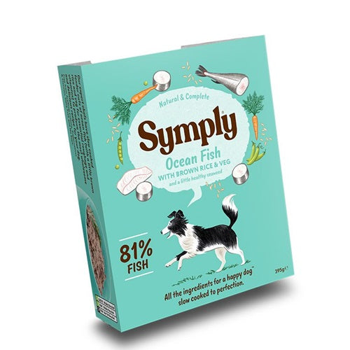 Symply Adult Ocean Fish with Brown Rice & Veg Wet Dog Food