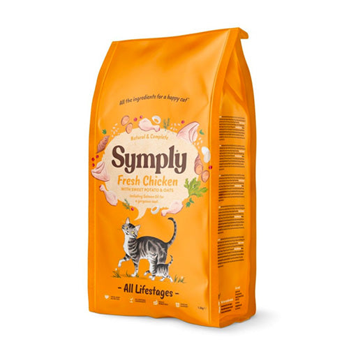 Symply Fresh Chicken with Sweet Potato and Oats Dry Cat Food