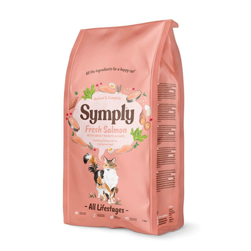 Symply Fresh Salmon with Sweet Potato and Oats Dry Cat Food
