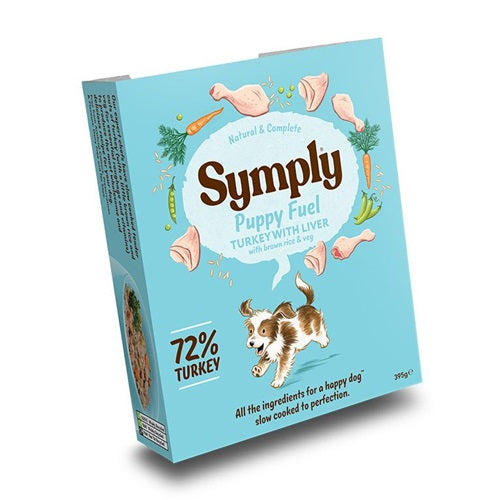 Symply Puppy Turkey with Brown Rice & Veg Wet Dog Food