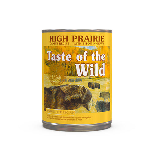 Taste of the Wild High Prairie Canine Recipe with Bison in Gravy
