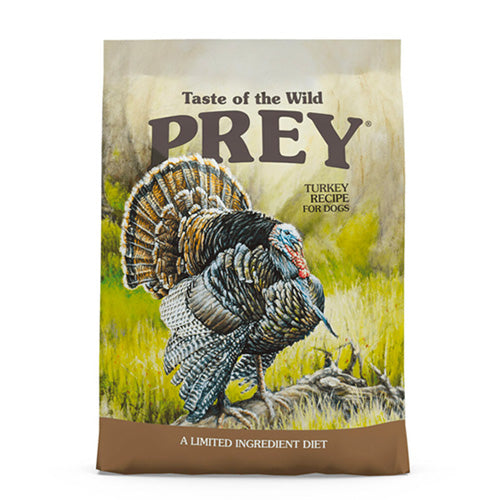 Taste of the Wild Prey Turkey Recipe for Dog with Limited Ingredients