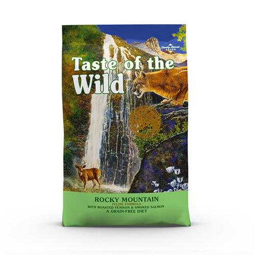 Taste of the Wild Rocky Mountain Feline Formula with Roasted Venison and Smoked Salmon