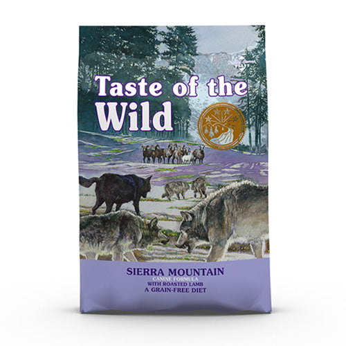 Taste of the Wild Sierra Mountain Canine Recipe with Roasted Lamb