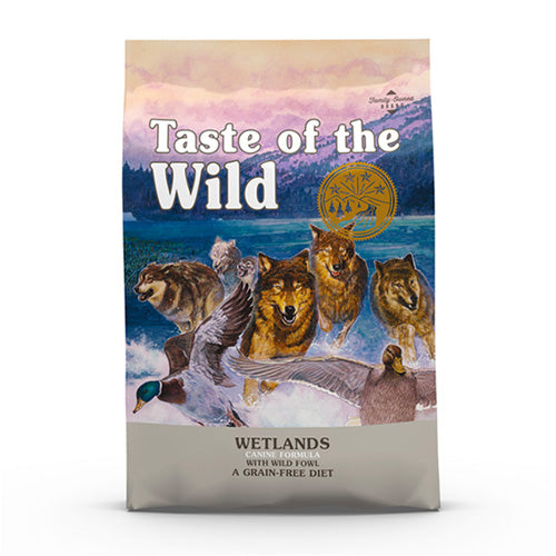 Taste of the Wild Wetlands Canine Recipe with Wild Fowl