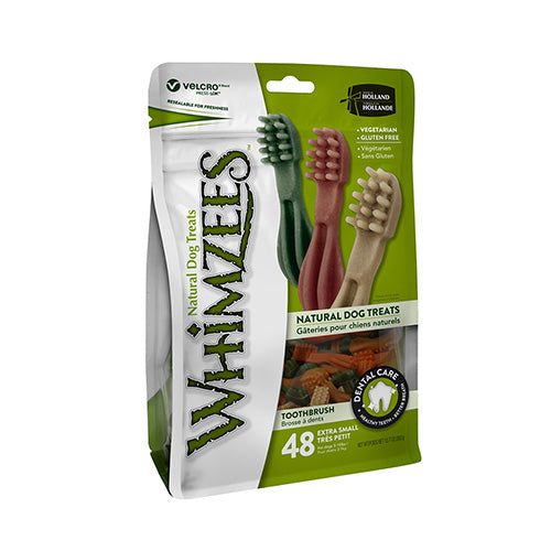 WHIMZEES® Toothbrush Natural Dental Treat - Pooch Pet Stores LLC