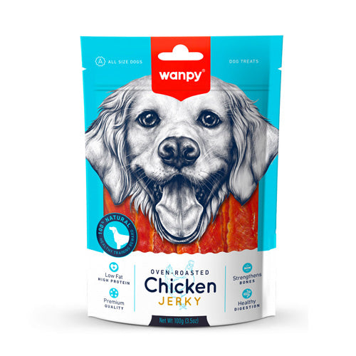 Wanpy® Oven-Roasted Chicken Jerky 100g