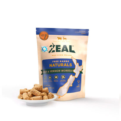 Zeal® Free Range Naturals Beef & Venison Morsels