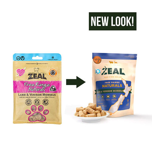Zeal® Free Range Naturals Lamb & Venison Morsel