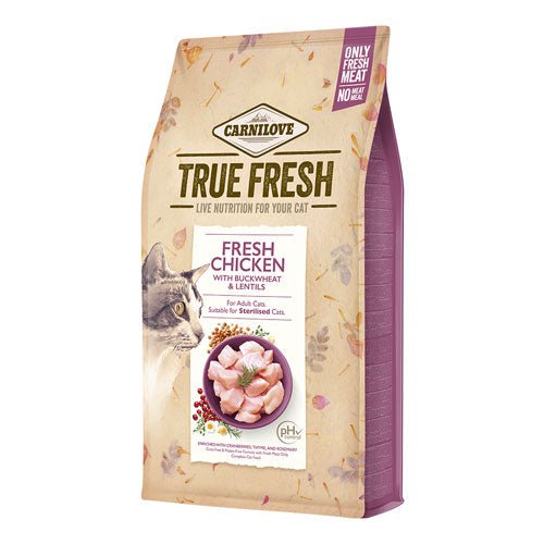 Carnilove True Fresh Chicken for Adult Cats - Pooch Pet Stores