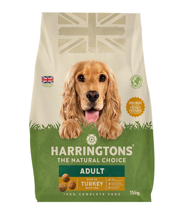 Harringtons Complete Turkey with Veg Adult Dry Dog Food
