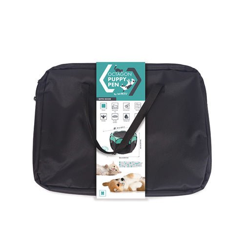 M - PETS Octagon Play Pen with Door - Pooch Pet Stores