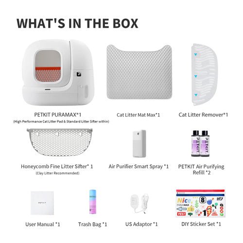 PETKIT Pura Max Automatic Self Cleaning Cat Litter Box - Pooch Pet Stores