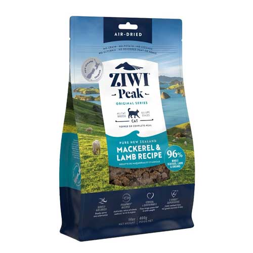 ZIWI Peak Air - Dried Mackerel & Lamb Recipe - Pooch Pet Stores