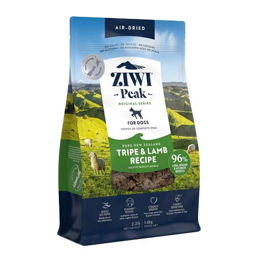 ZIWI Peak Air - Dried Tripe & Lamb Recipe Dry Dog Food - Pooch Pet Stores