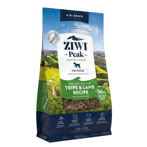ZIWI Peak Air - Dried Tripe & Lamb Recipe Dry Dog Food - Pooch Pet Stores