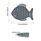 Barb Anti Choke Fish Shape Slow Feeder