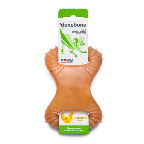 Benebone Dental Chicken Chew Dog Toy