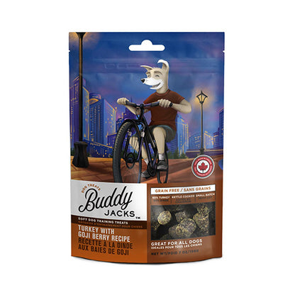 Buddy Jacks Soft and Chewy Dog Treats – Turkey with Goji Berry