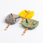 Canvas Pet Feeder Bowl