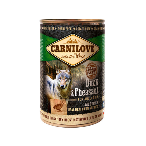 Carnilove Duck & Pheasant For Adult Dogs (Wet Food Cans)