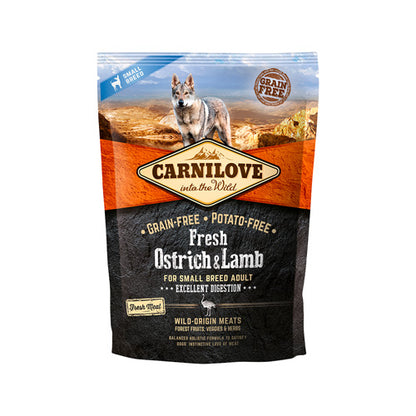 Carnilove Fresh Ostrich & Lamb for Small Breed Dogs