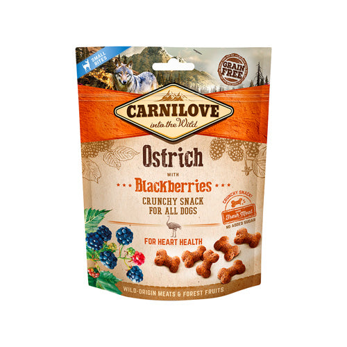 Carnilove Ostrich With Blackberries Crunchy Snack for Dogs