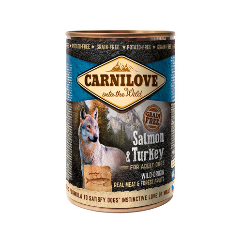 Carnilove Salmon & Turkey For Adult Dogs (Wet Food Cans)