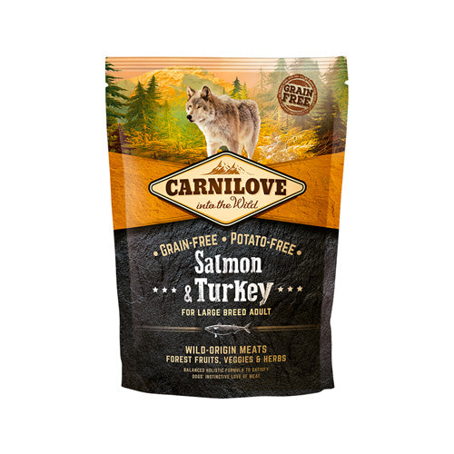 Carnilove Salmon & Turkey For Large Breed Adult Dogs