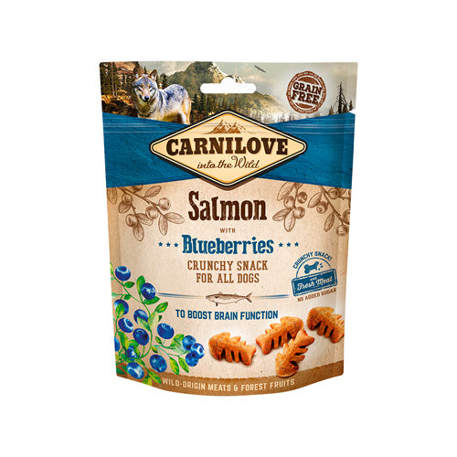 Carnilove Salmon with Blueberries Crunchy Snack for Dogs