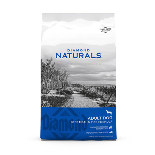 Diamond Naturals Adult Dog Beef Meal & Rice Formula - Pooch Pet Stores LLC