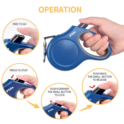 Fida Retractable Dog leash JFA series