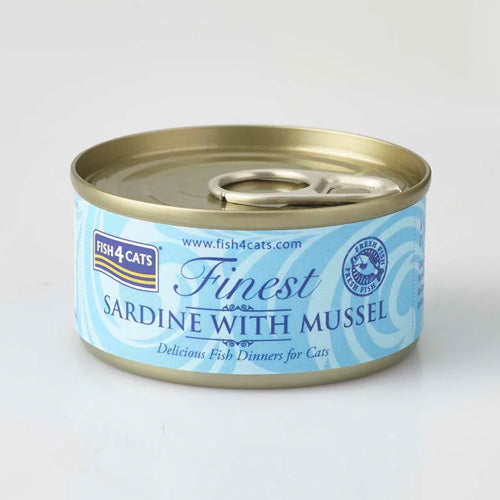 Fish4Cats® Sardine with Mussel Wet Food