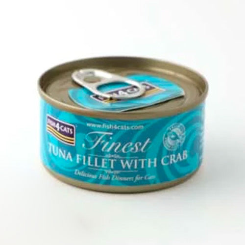 Fish4Cats® Tuna Fillet with Crab Wet Food