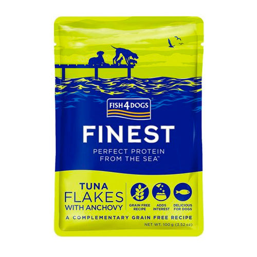 Fish4Dogs® Finest Tuna Flakes With Anchovy 100g