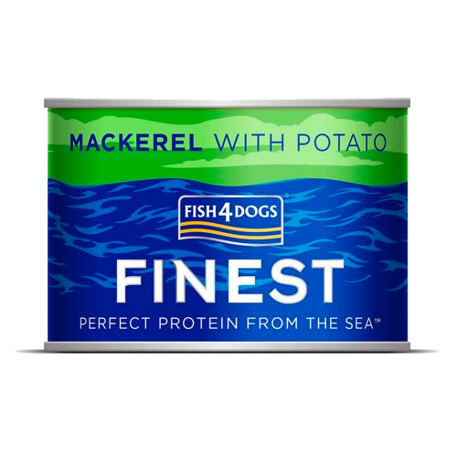Fish4Dogs® Finest Mackerel Wet Complete 185g