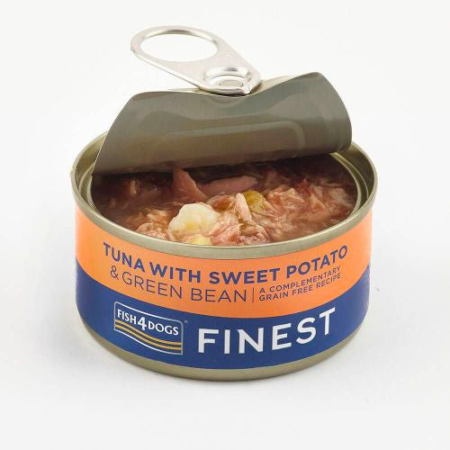 Fish4Dogs® Finest Tuna with Sweet Potato & Green Bean 85g