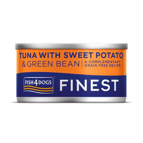 Fish4Dogs® Finest Tuna with Sweet Potato & Green Bean 85g