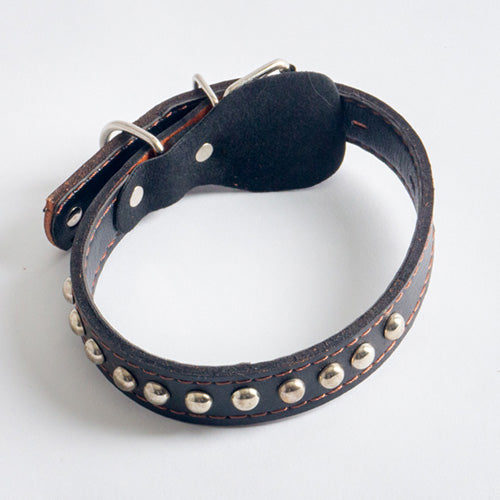 Moños Leather Dog Collar & Leash Set