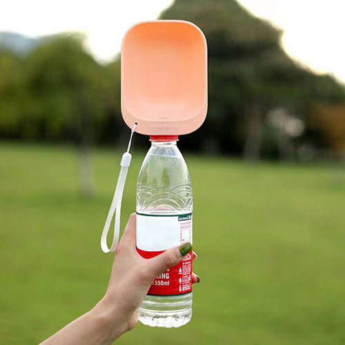 Screw-On Water Bottle Bowl