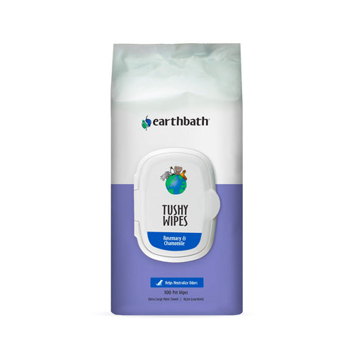 earthbath® Tushy Wipes - Rosemary & Chamomile