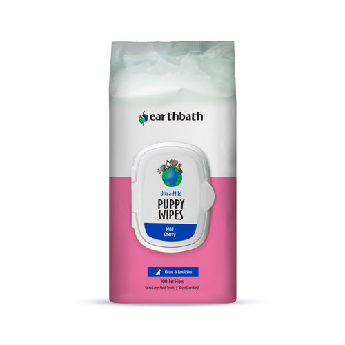 earthbath® Ultra-Mild Puppy Wipes